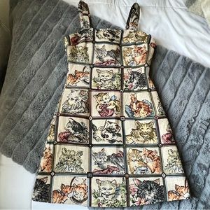 Multi Cat Dress